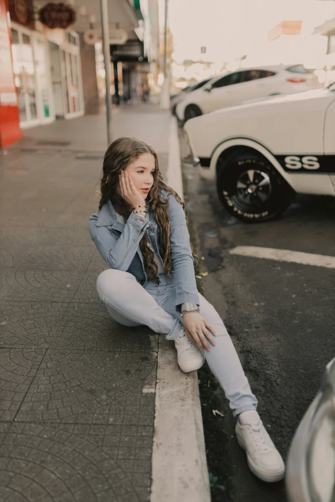 This cowl neck satin dress in a gorgeous emerald green is pure glamour! It hugs in all the right places, making it a perfect pick for a cocktail party or a fancy dinner. Keep the accessories delicate, like this layered necklace, to let the dress really shine. It’s elegant, confident, and absolutely stunning—a total showstopper!